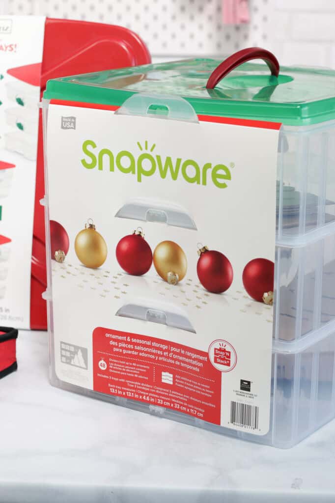 New! Last one!  Ornament storage box, Ornament storage, Stackable