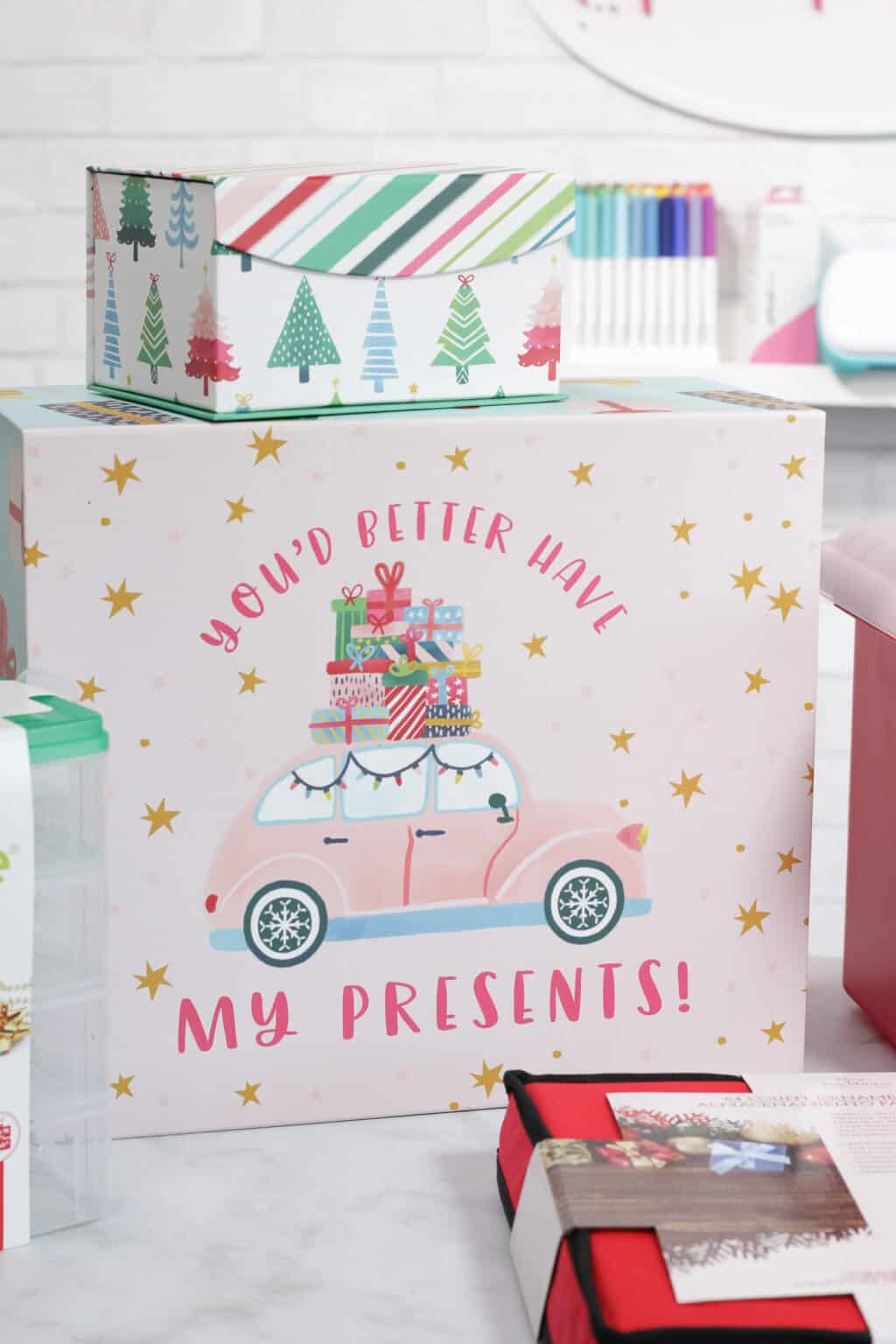 Joann Christmas Storage US craft Sweet Red Poppy