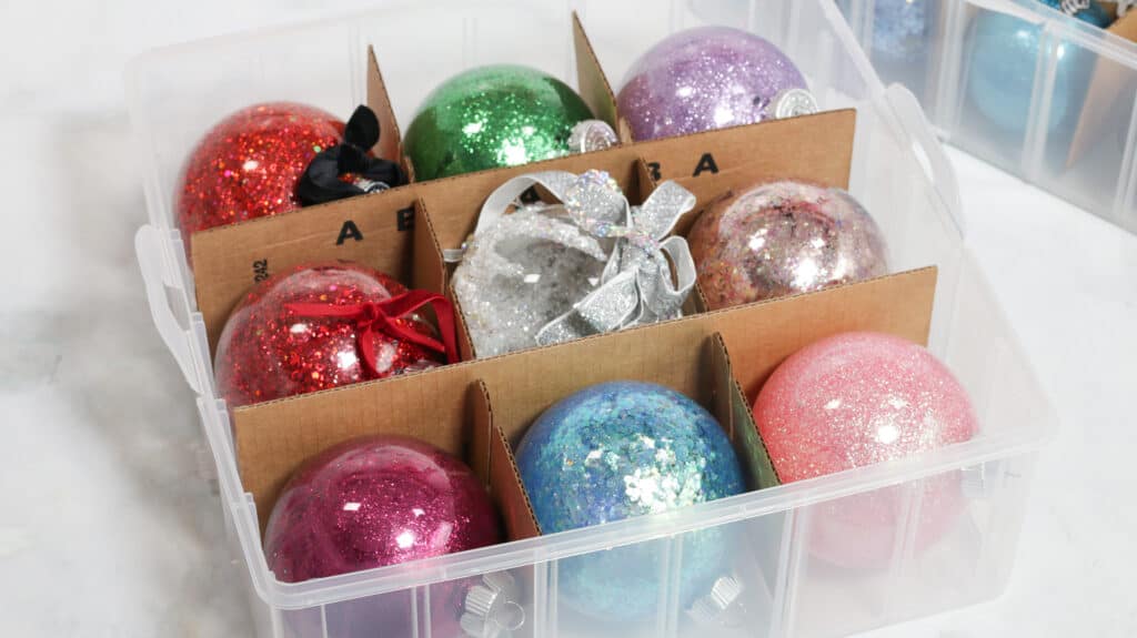 Snapware Christmas Ornament Storage Boxes Make Organizing A Snap!