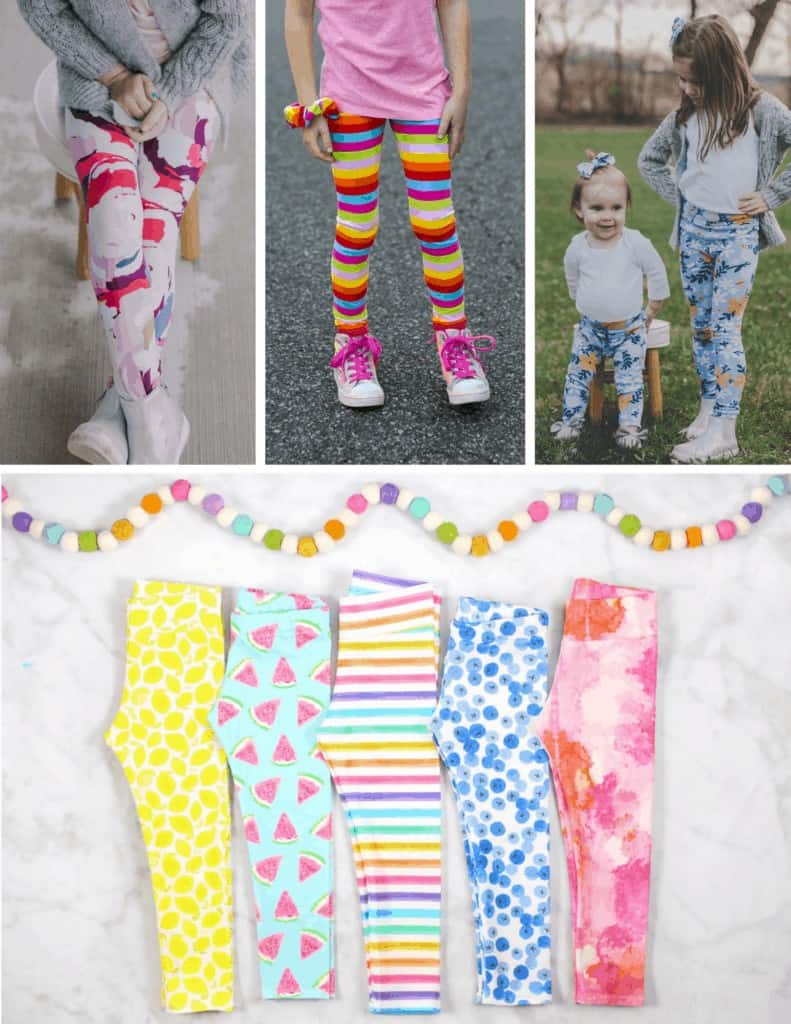 Girls Legging Pattern, Girl Leggings Sewing Pattern, Kids Leggings Pattern,  Easy Girls Leggings, Girls Legging Pants, Girl Leggings Pattern -   Canada