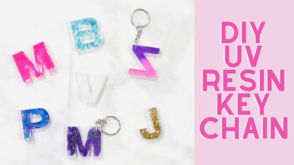 Glitter Resin Letter Keychain, Glitter Keychain Accessories