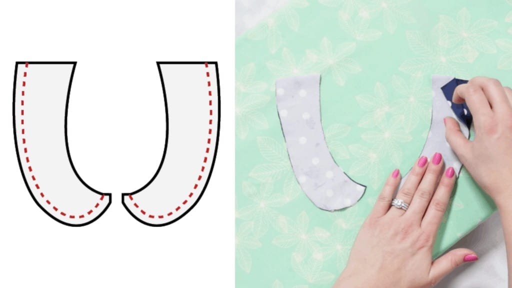How to sew a peter pan collar the madeline dress sweet red poppy |Circle Skirt Dress Pattern by popular Utah sewing blog, Sweet Red Poppy: image of a Peter Pan collar and Peter Pan collar pattern. 