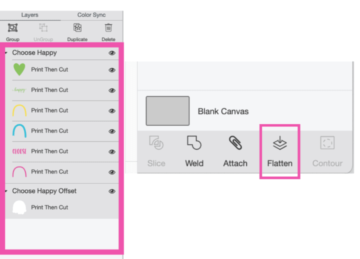 How to Use Offset in Cricut Design Space Sweet Red Poppy