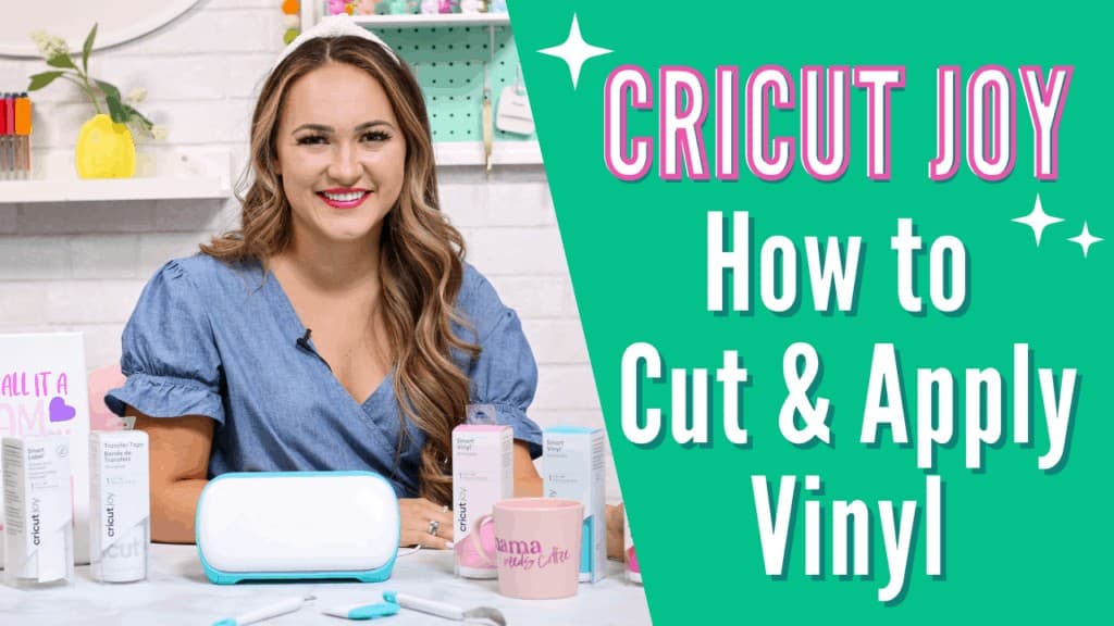 How to Cut Vinyl with the Cricut Joy - Sweet Red Poppy