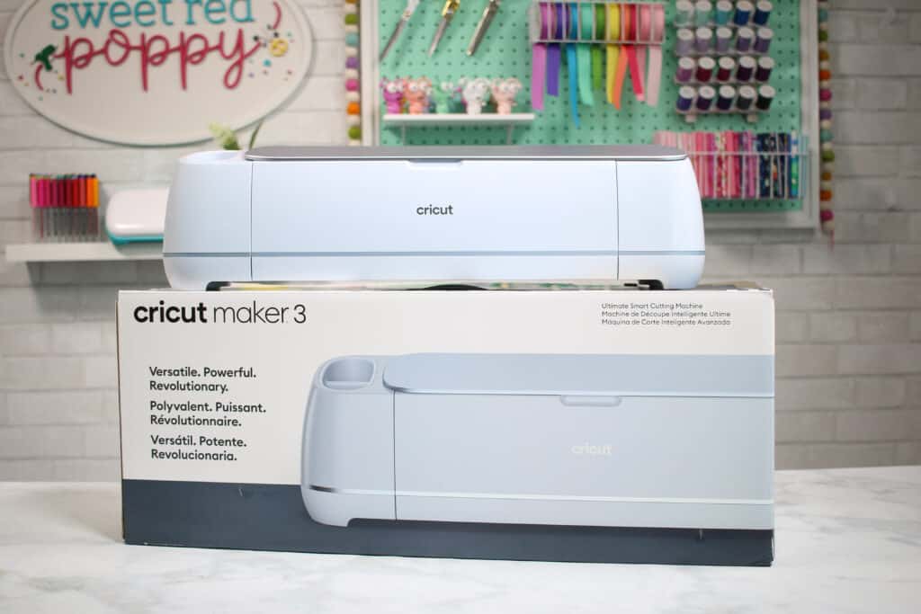 Cricut Maker 3 by popular US craft blog, Sweet Red Poppy: image of a Circut Maker 3. 