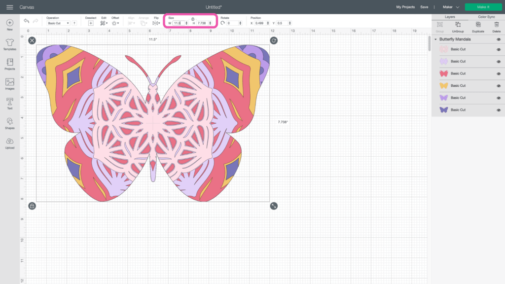 Free Free Layered Butterfly Mandala Svg Free 820 SVG PNG EPS DXF File