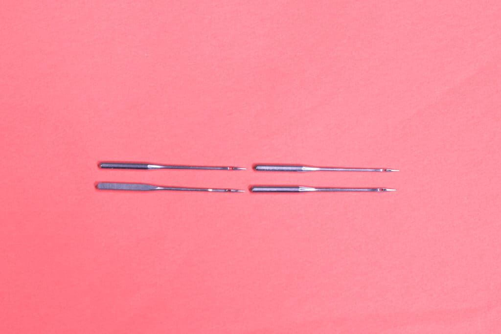 Serger Needles | Serger Machine by popular US sewing blog, Sweet Red Poppy: image of serger needles.

