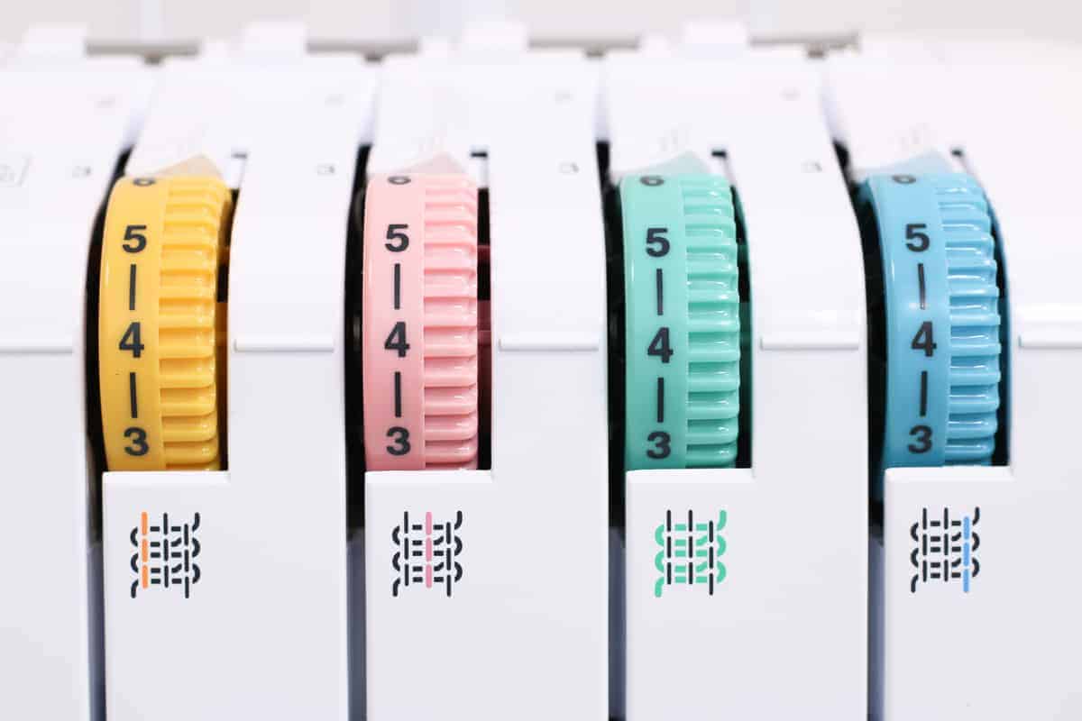 Brother 1034D Serger US sewing Sweet Red Poppy