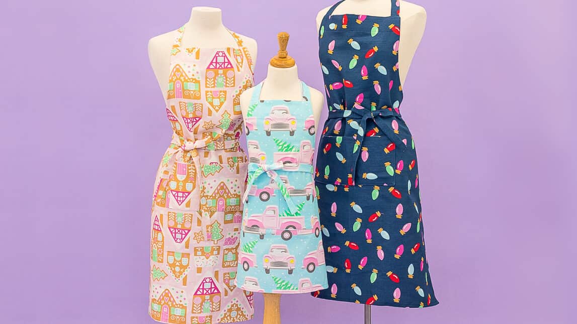 DIY Mommy and Me Apron Pattern - Sarah Hearts