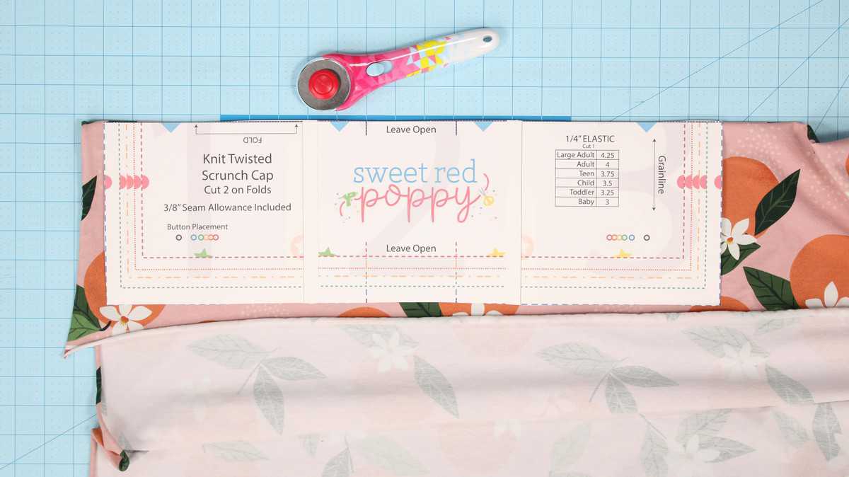 How to Sew a Chemo Cap FREE Sewing Pattern Sweet Red Poppy