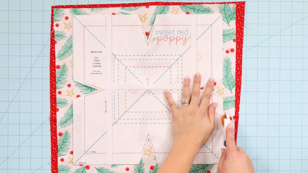 Bowl Cozy Pattern Template, Bowl Cozy Template 3 Sizes, Bowl Cozy Template  Cutting Ruler Set, Acrylic Sewing Bowl Huggers Template for DIY Kitchen Art