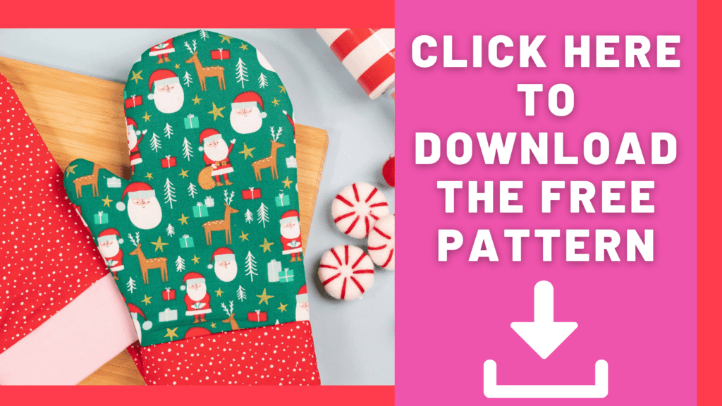 Download The Free Oven Mitt Sewing Pattern