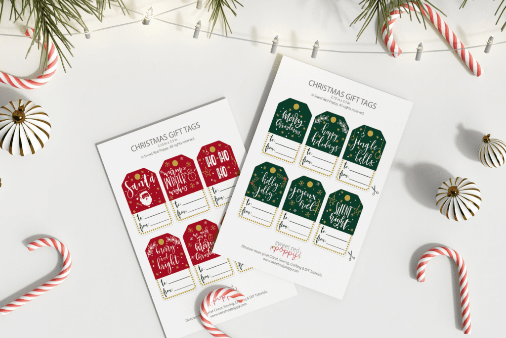 Christmas Gift Tags - Free Printable