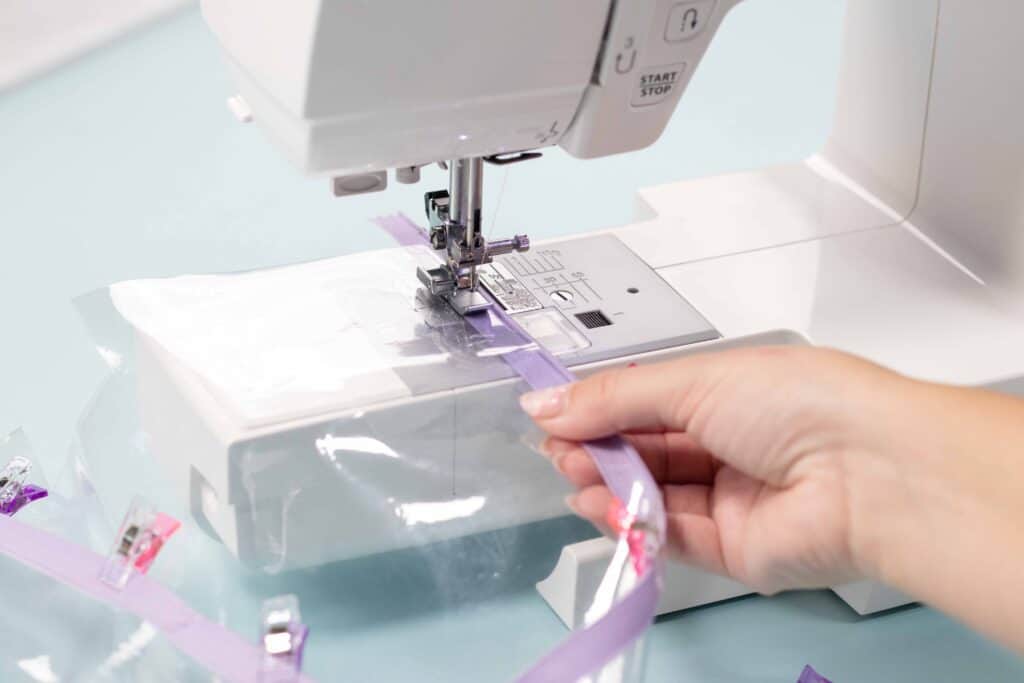 How to Make Clear Vinyl Zipper Bags, So Sew Easy