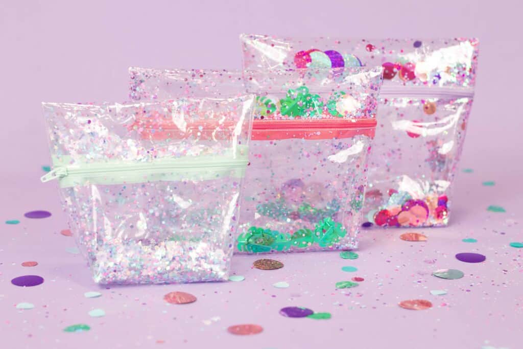 Y.E.S PVC Transparent Mini Zipper Pouch