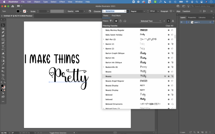 How to make SVG cut files using Adobe Illustrator for Cricut & Silhouette
