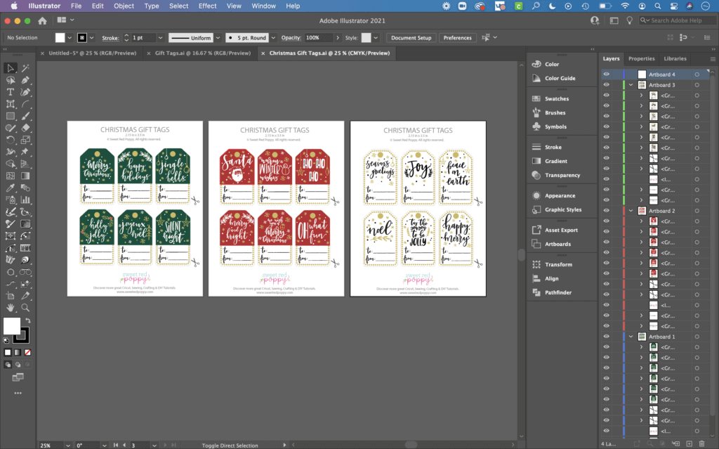 Multiple Artboards in Adobe Illustrator