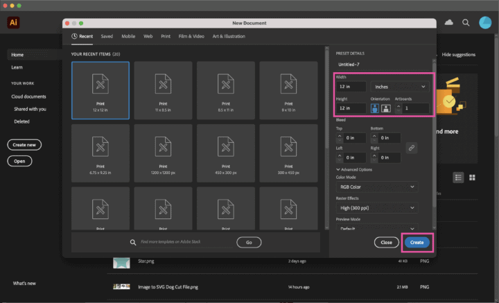 How to make SVG cut files using Adobe Illustrator for Cricut & Silhouette