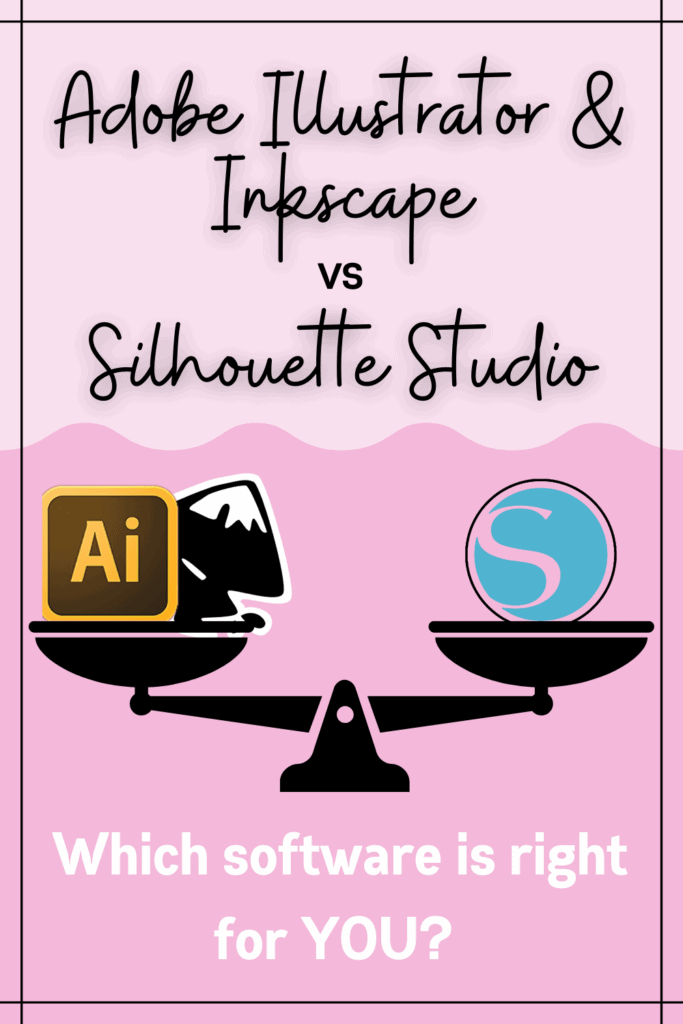 If you're feeling limited by the capabilities of Silhouette Studio, learn why it may be time to delve into Inkscape or Adobe Illustrator! 