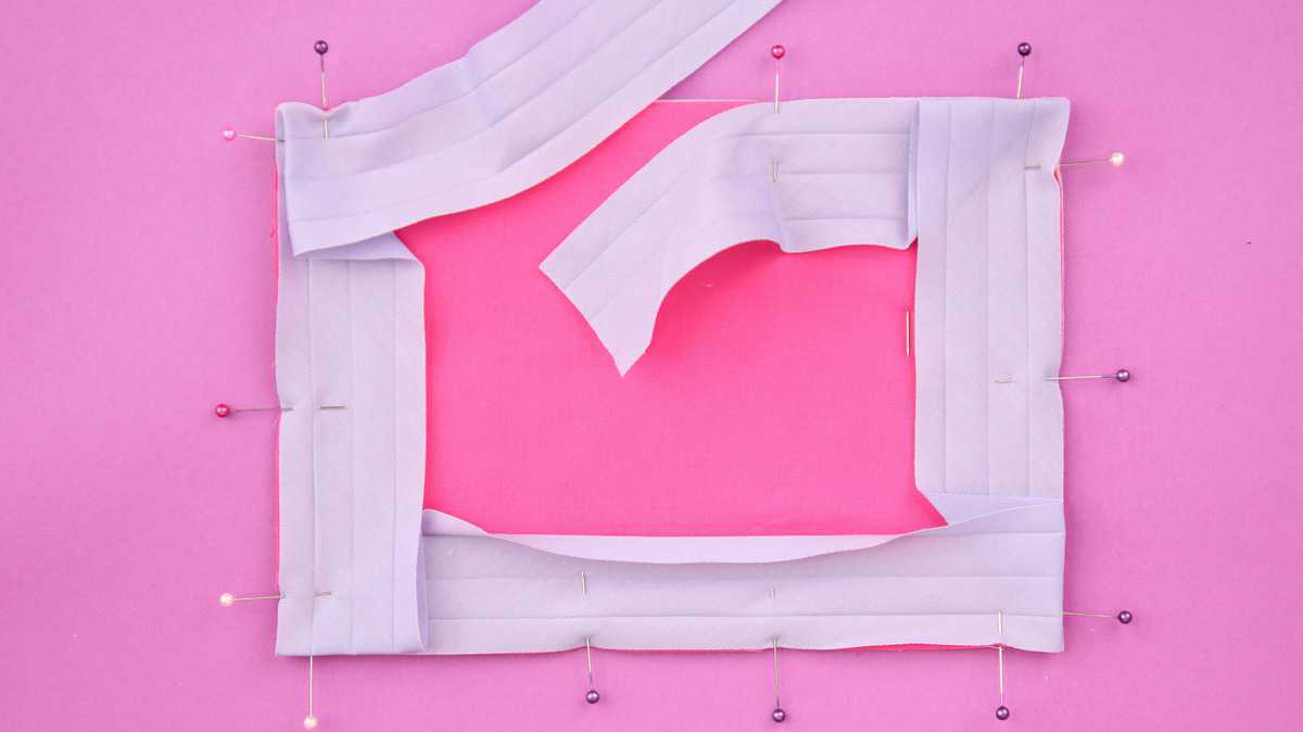 How to Bind a Quilt with Bias Tape Sweet Red Poppy
