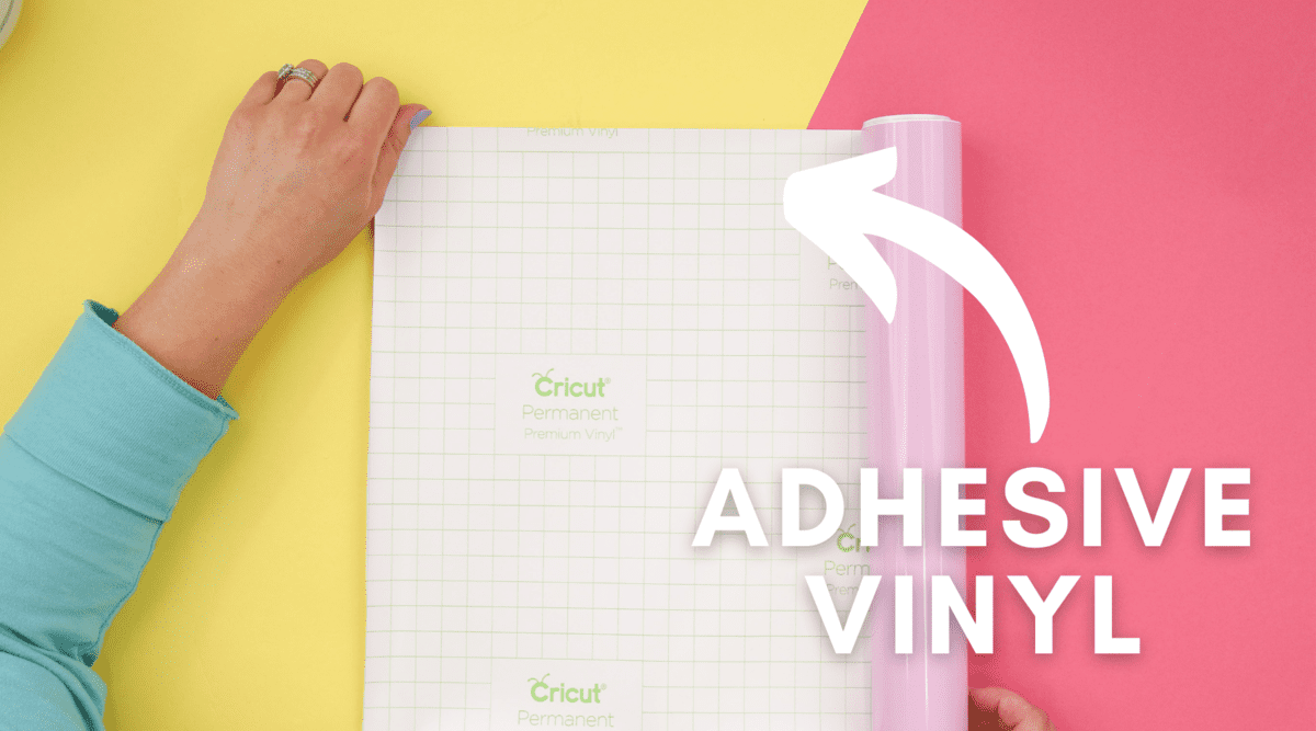 How to Use Adhesive Vinyl with a Cricut & Layering Adhesive Vinyl