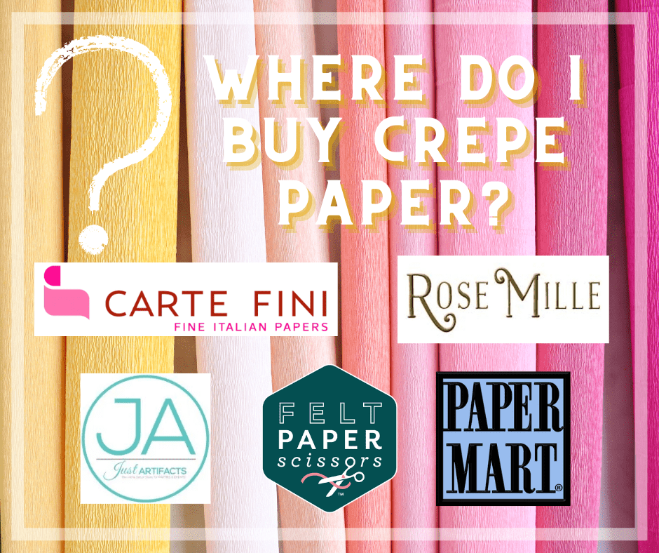 Carte Fini: Crepe Paper  Premium Italian Crepe Paper