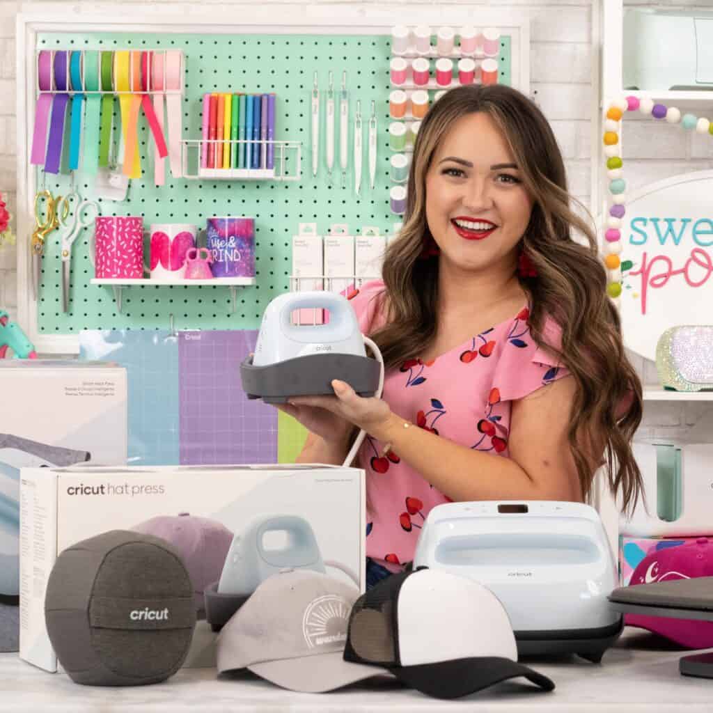 Cricut Hat Press Machine Joy Iron-On Bundle