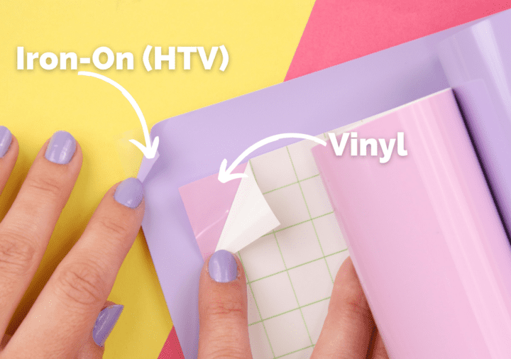 What's the Difference Between IronOn Vinyl and Adhesive Vinyl? Sweet Red Poppy