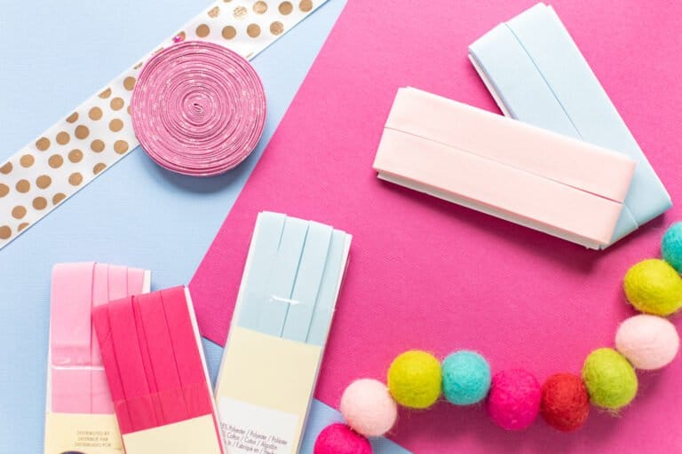 How to Bind a Quilt with Bias Tape Sweet Red Poppy