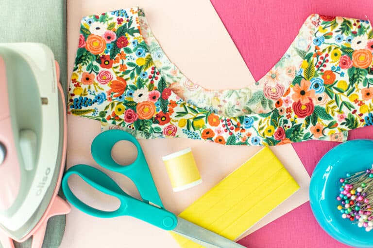 How to Sew Single Fold Bias Tape Sweet Red Poppy