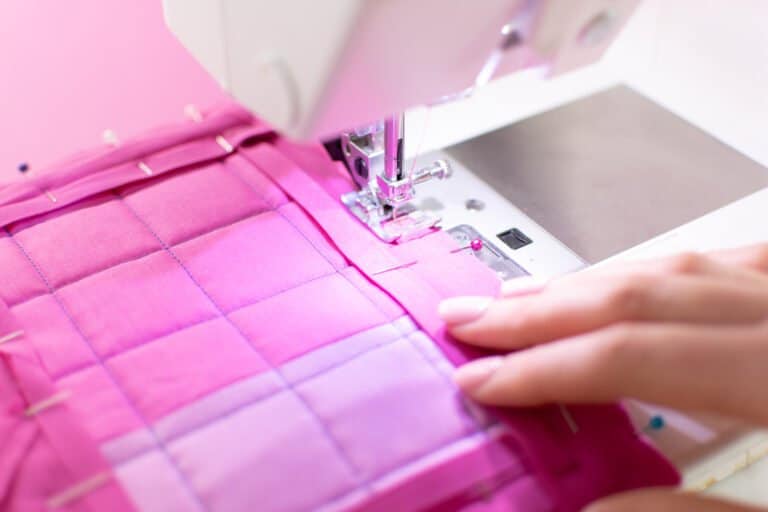 How to Sew a Mitered Corner with Bias Tape Sweet Red Poppy