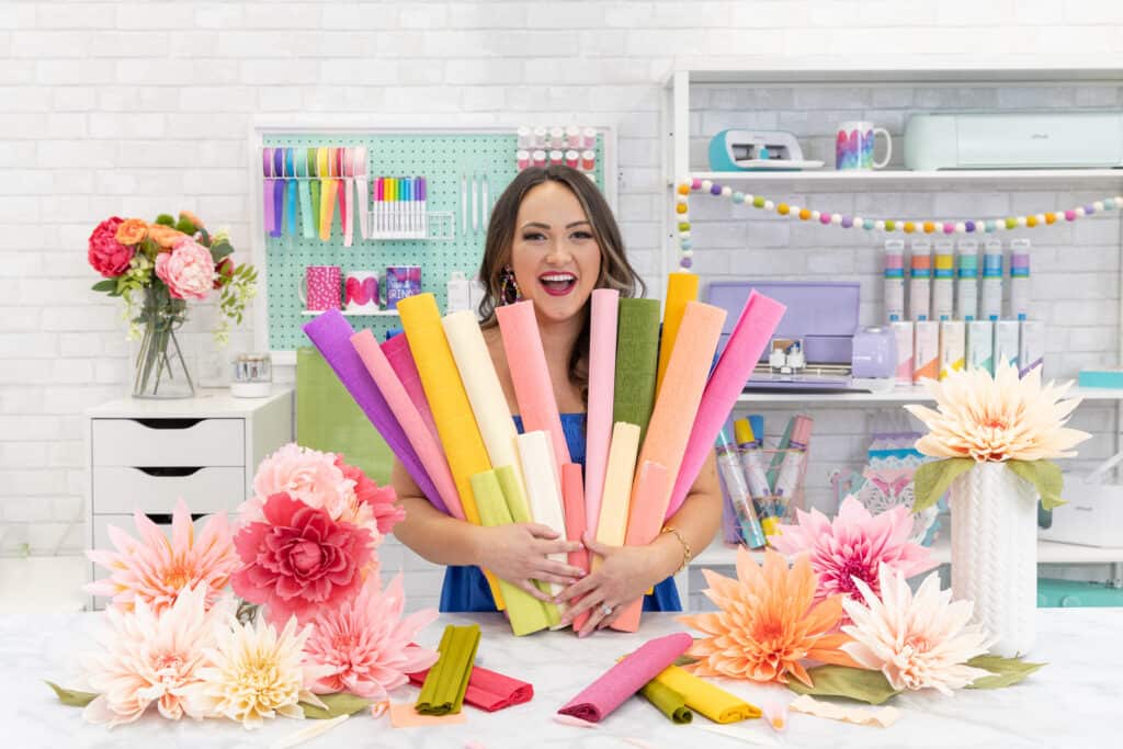 Discover your Creativity, Crepe Paper Flower Kit