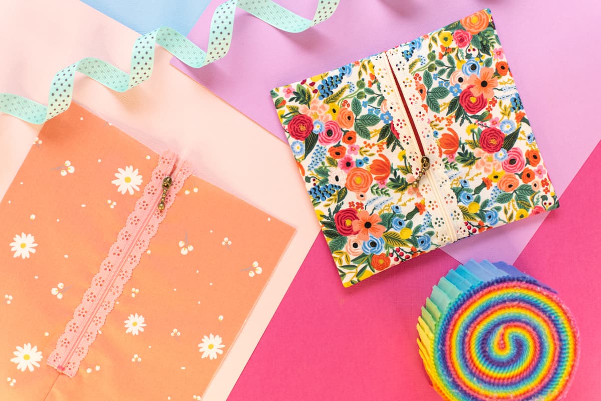 How to Sew an Exposed Zipper Sweet Red Poppy