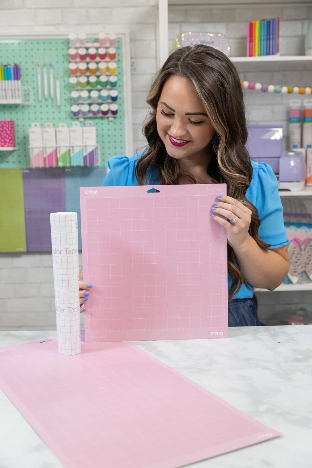 How To Clean Cricut Pink Fabric Mat 