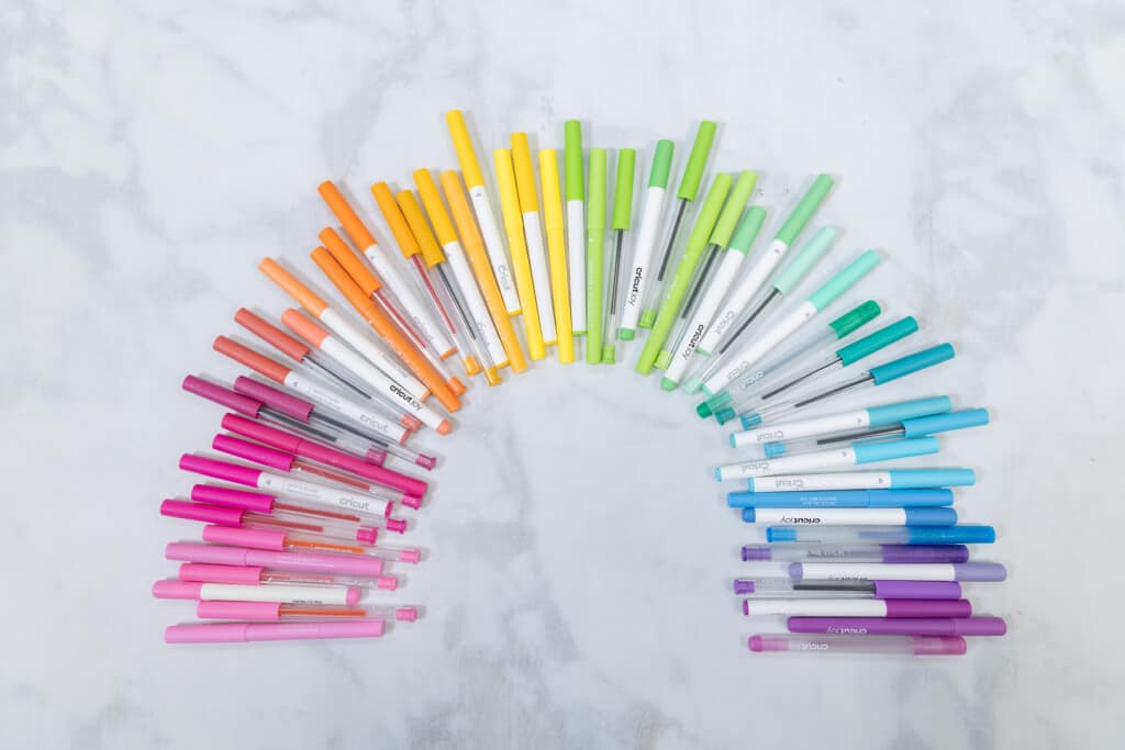 REALIKE Metallic Pens for Cricut Joy, Multicolor Marker Pens Set of 12 Pack  Drawing Coloring Pens Compatible with Cricut Joy Machine (1.0 Tip)