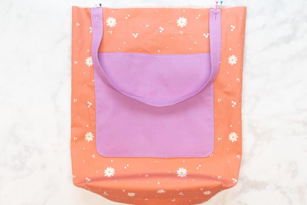 Tote bag sewing pattern
