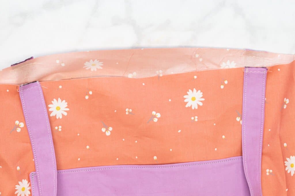 Tote bag sewing pattern
