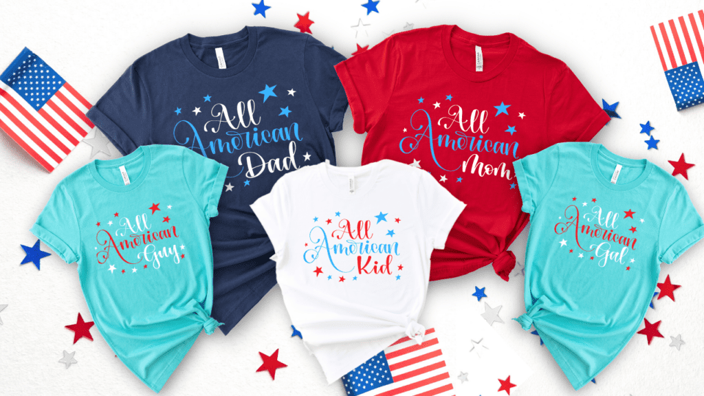 4th of July shirt with Cricut - Suburban Wife, City Life