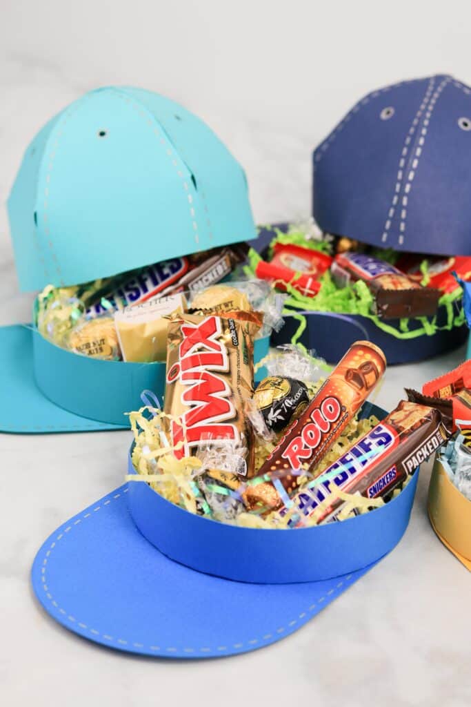 How to make a baseball hat 3d gift box for fathers day
