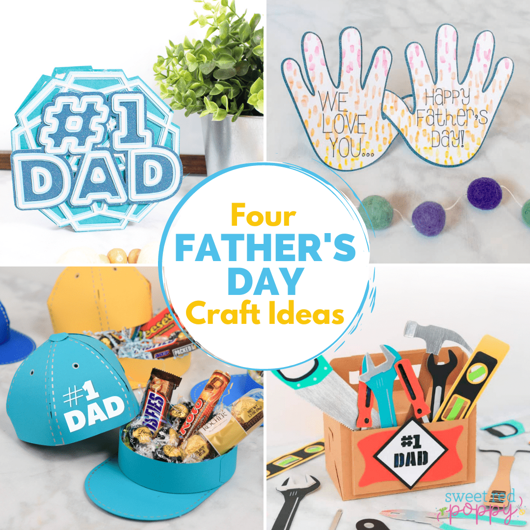 Father's Day Gifts to Make with a Cricut - Sweet Red Poppy