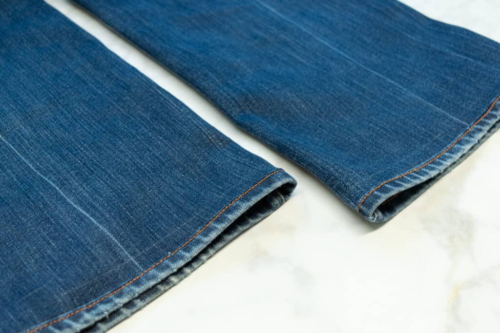 how to hem jeans professionally
