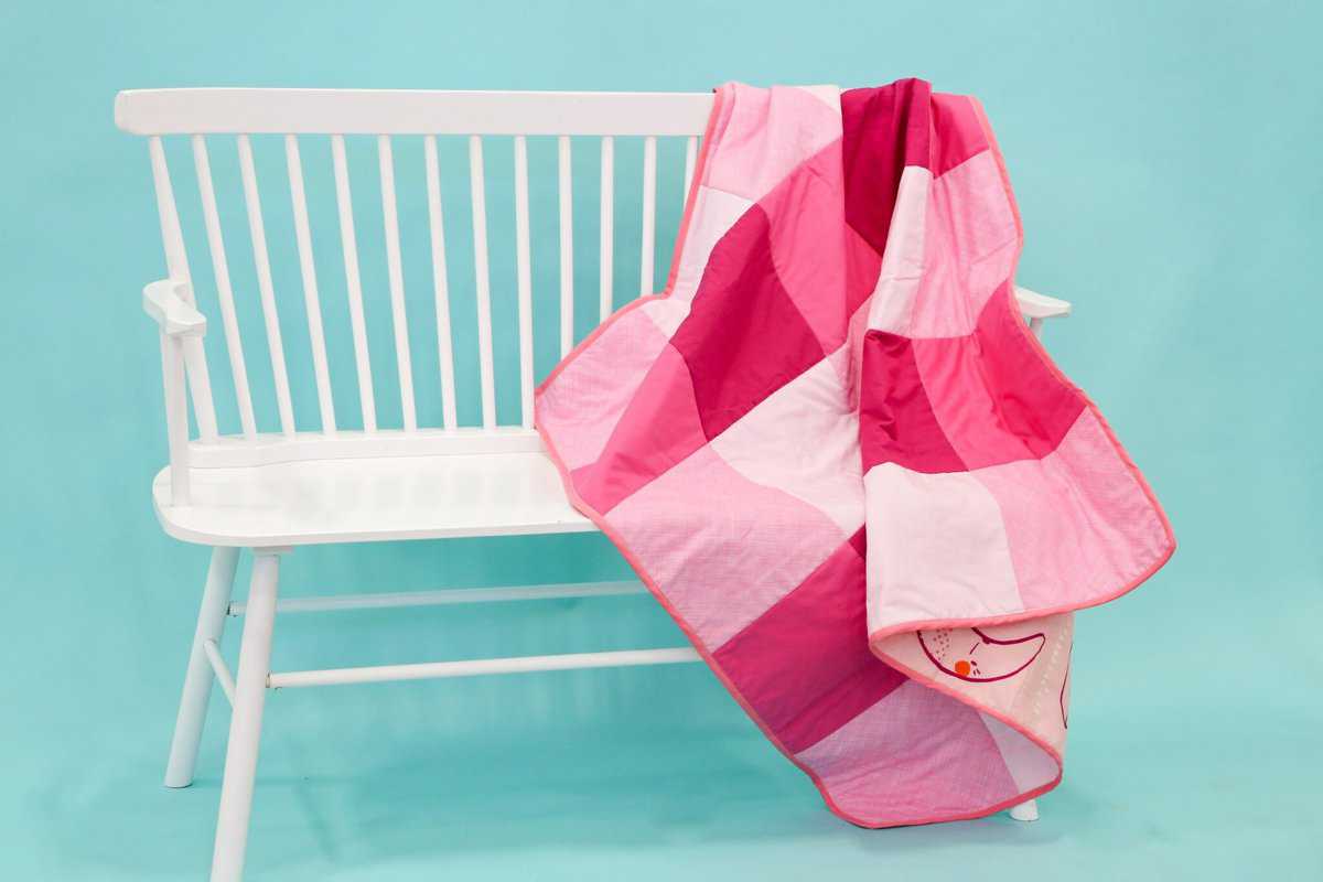 How to Bind a Quilt with Bias Tape Sweet Red Poppy