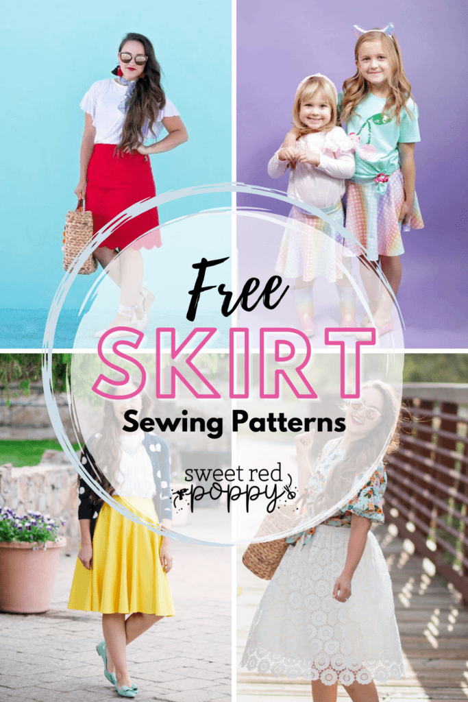 15 Free Knit Fabric Sewing Patterns - Sweet Red Poppy