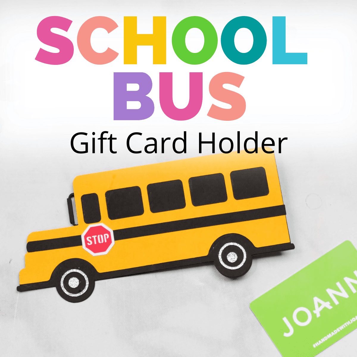 Free Printable Bus Driver Gift Card Holder Free Printable Bus Driver Gift Card Holder