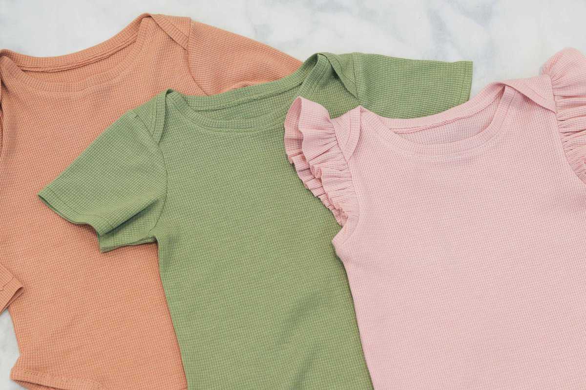 How to Sew a Baby Bodysuit Free Pattern Sweet Red Poppy