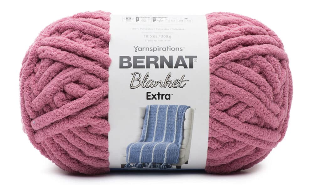 How to Crochet SUPER EASY Jumbo Blanket, Bernat Blanket Extra Yarn, Crochet  Video Tutorial 