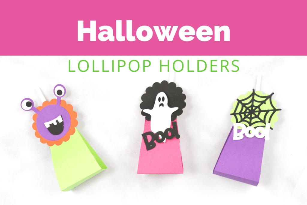 Halloween Lollipop Holders Free SVG File Template