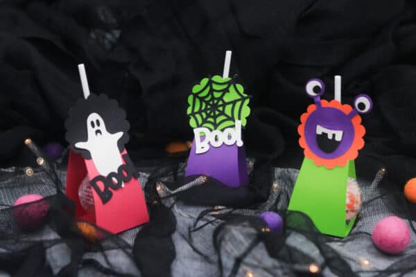 Halloween Lollipop Sucker Holder Template - Sweet Red Poppy