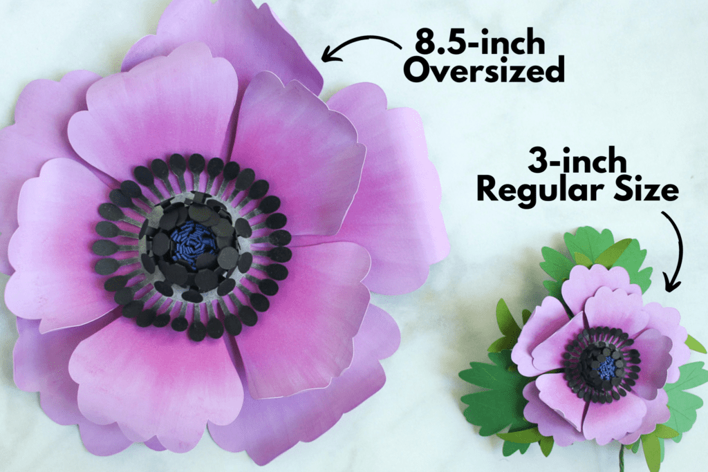 Anemone Paper Flower