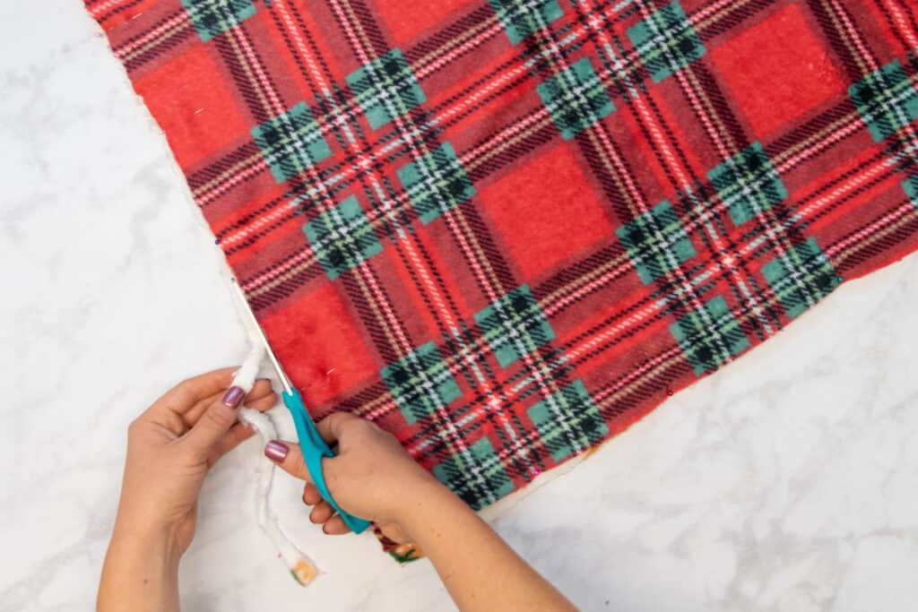 Sewing minky and online flannel